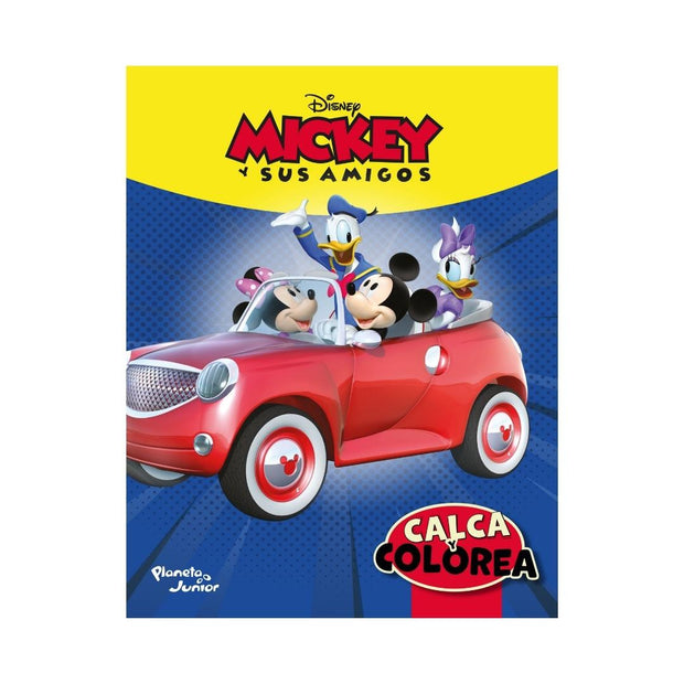 Calca Y Colorea. Mickey Y Sus Amigos