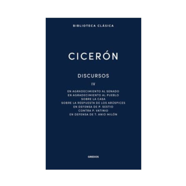 Discursos Iv Ciceron